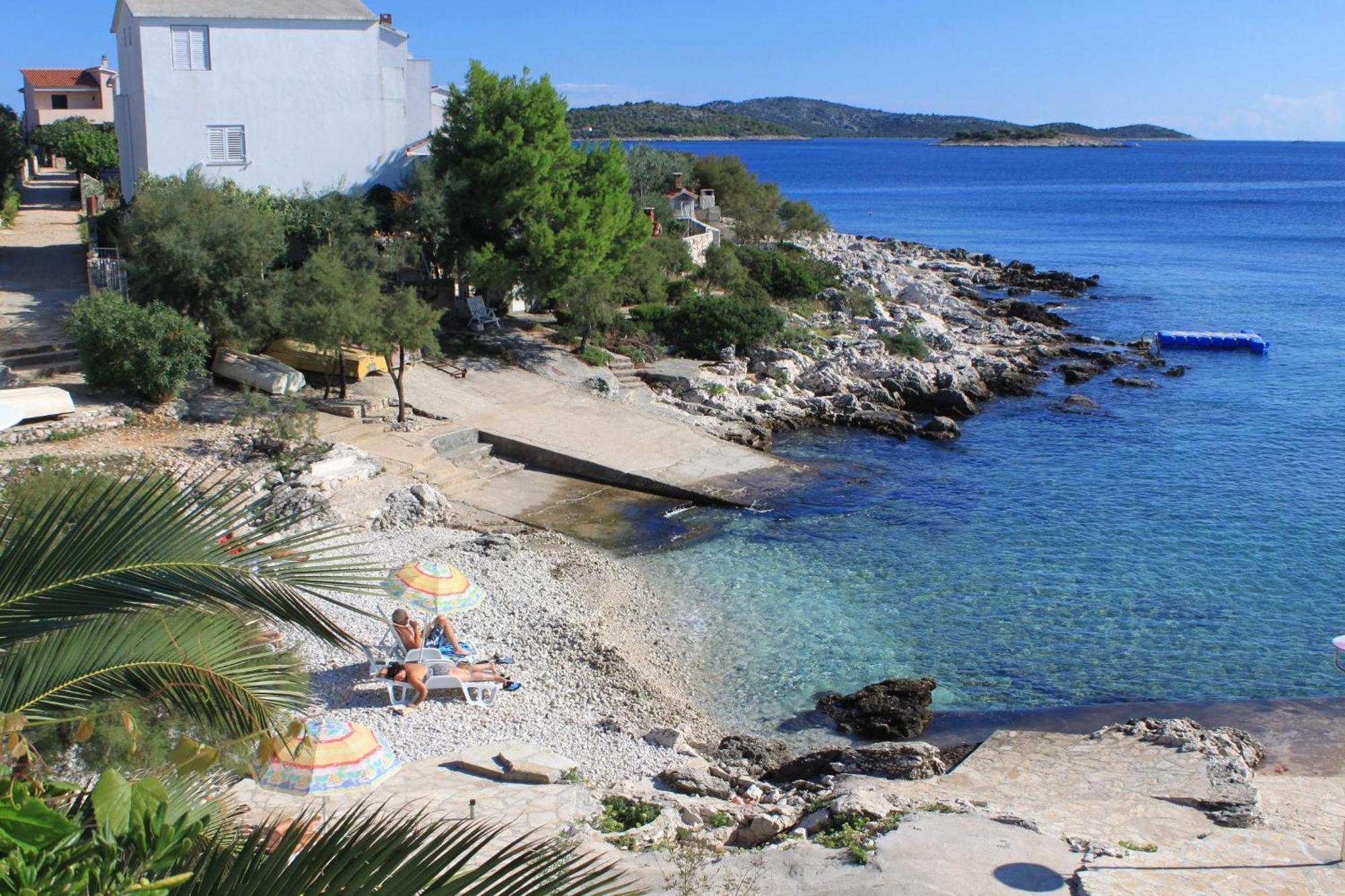 Seaside Apartments With A Swimming Pool Zecevo Rtic, Rogoznica - 8366 외부 사진